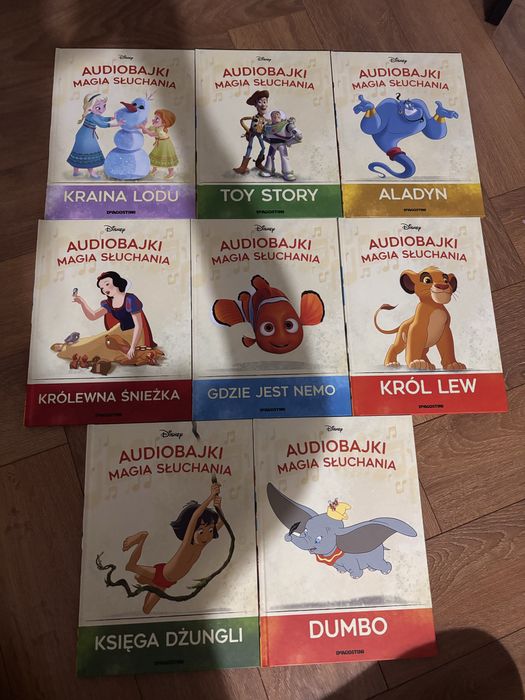 Zestaw ksiazek do czytania disney