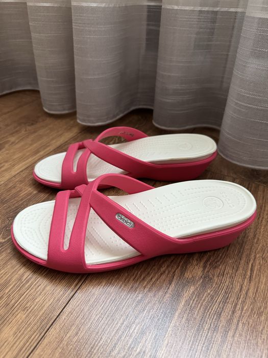 Crocs, крокси, шльопанці жіночі W9 39р.