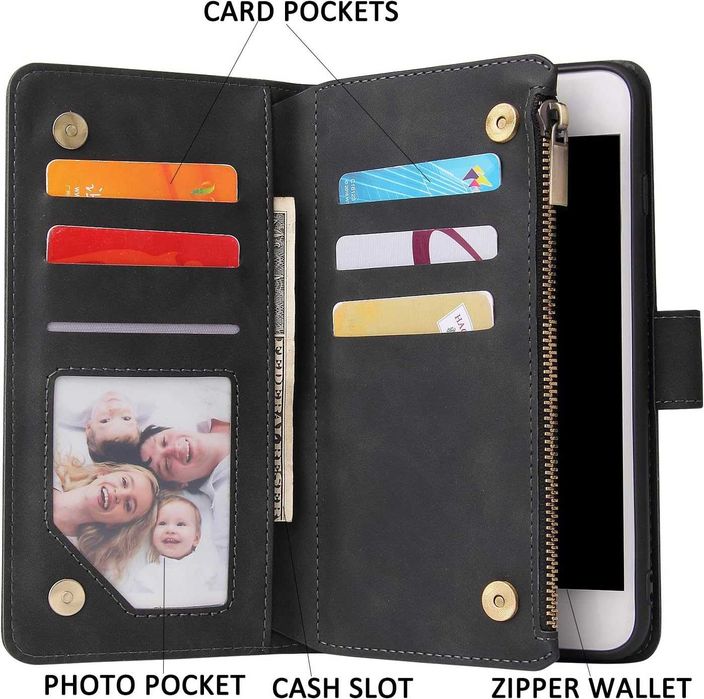 Etui na telefon komórkowy iPhone 7 Plus iPhone 8 Plus skóra PU
