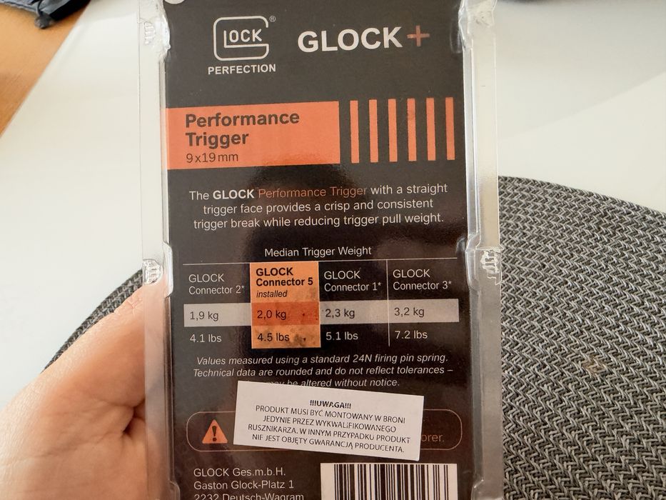 Glock Performance Trigger gen 5.