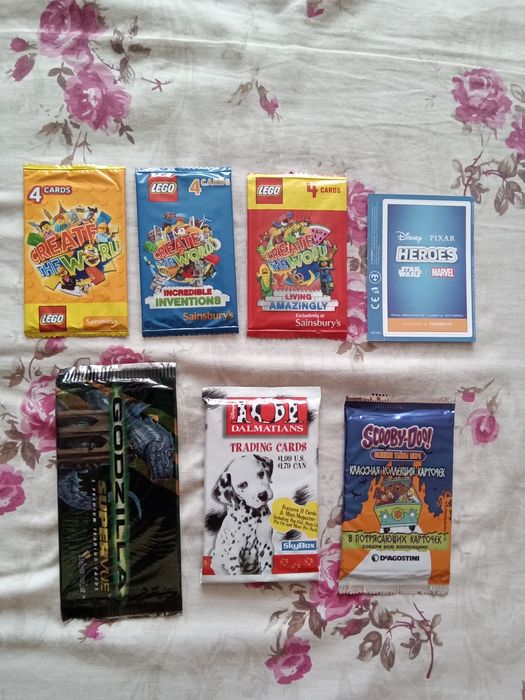 Карточки человек паук, черепашки ниндзя, супер гонки