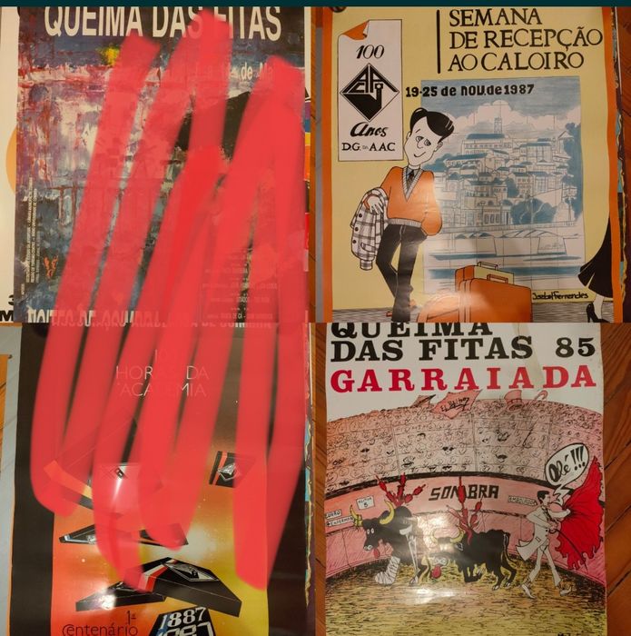 Cartaz Queima das Fitas