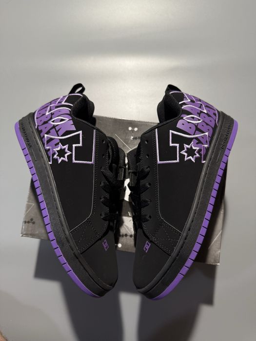 Кроссовки dc shoes court graffik black sabbath дс шуз opium опиум