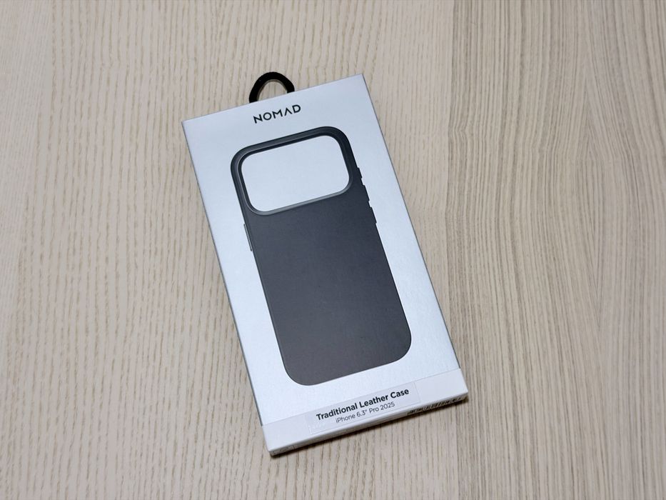 Etui Nomad Traditional Leather do iPhone 17 Pro