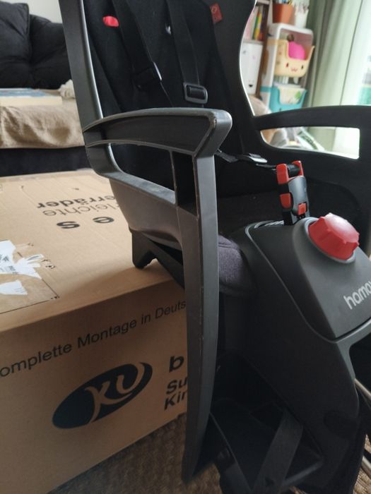 Fotelik rowerowy Hamax z regulacją