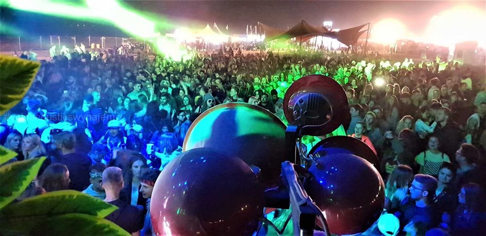 wynajem nagłośnienia Void Acoustics oraz odtwarzaczy dla DJa