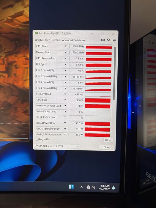 Ryzen 7 | RTX 3070 | Novo fonte de alimentação