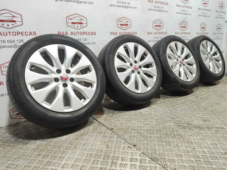 Conjunto Jantes R17 Aerodynamic Jaguar XE X760 de 2015 a 2020 Original
