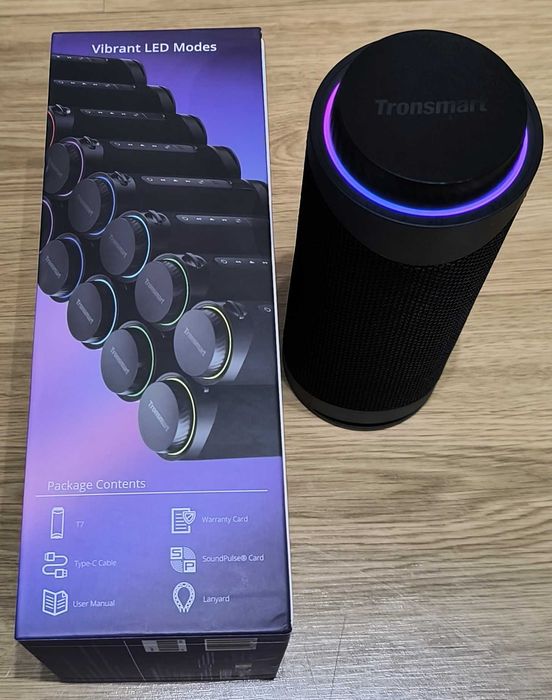 Coluna Portátil Bluetooth TRONSMART T7 como NOVA Promoção