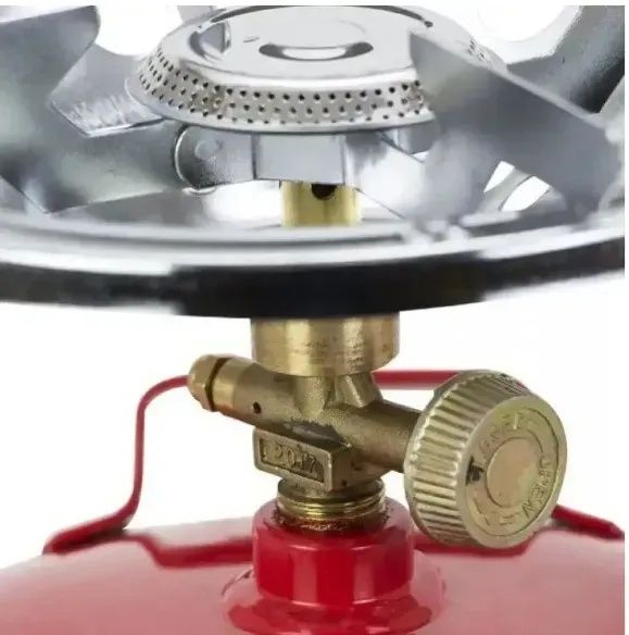 Газовий  балон 8л + пальник-конфорка.