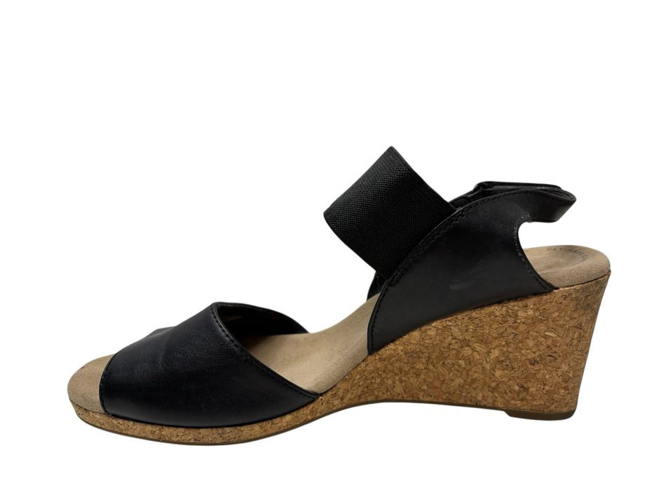 Sandaly skorzane na koturnie Clarks rozmiar 41