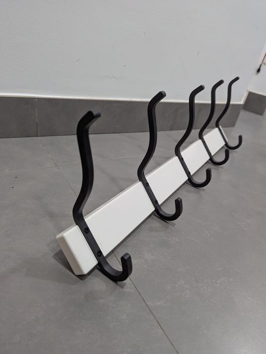 Cabide de parede Ikea, HJALMAREN, 58cm branco