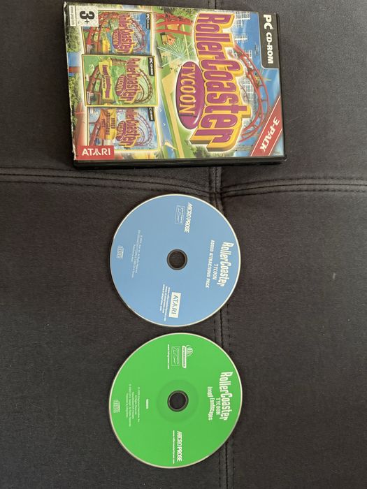 Rollercoaster tycoon pc cd-rom