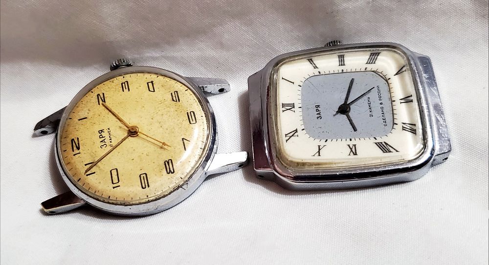 Часы советские Заря 1970 года выпуска модель ПЧЗ времён ссср