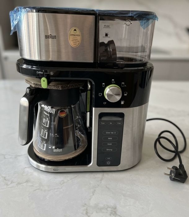 Nowy Ekspres Braun MultiServe KF9050; Certyfikat ECBC; Okazja!