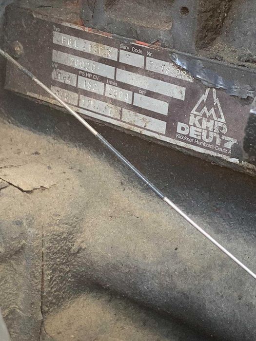 Двигун Deutz F6L413FR мотор в наявності привезений з Європи