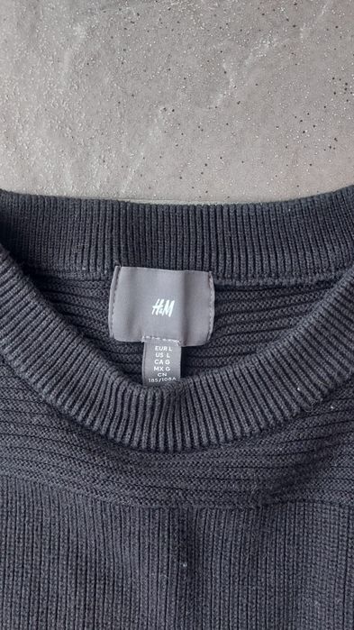 Sweter ciepły pleciony L 40 H&M