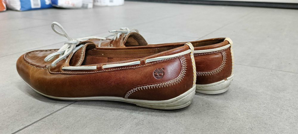 Timberland mokasyny damski skórzane skóra naturalna r. 40-41 w. 26 cm