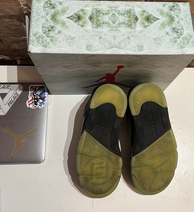 Buty Jordan 5 low clot supreme stone island drill