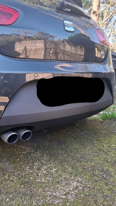 Difusor traseiro seat leon