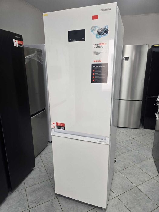 NOWA Toshiba LODÓWKA  GR-RB449WE biała NoFrost gwar 2 lata N9 &