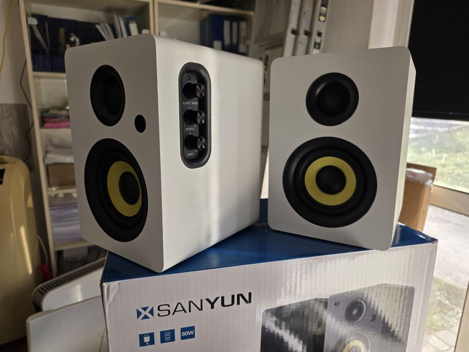 Świetne Glosniki Aktywne Sanyum sw206 HiFi   Blutooth 80w Tryby