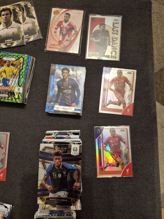 Karty piłkarskie topps I panini
