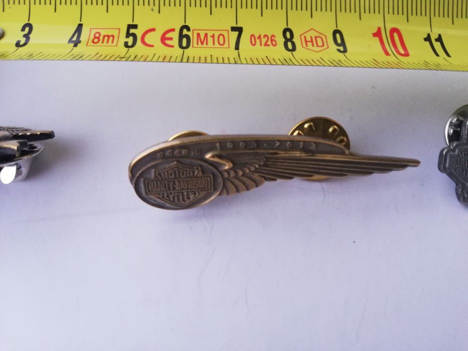 Harley Davidson przypinki ,odznaki Harley Davidson 110 th