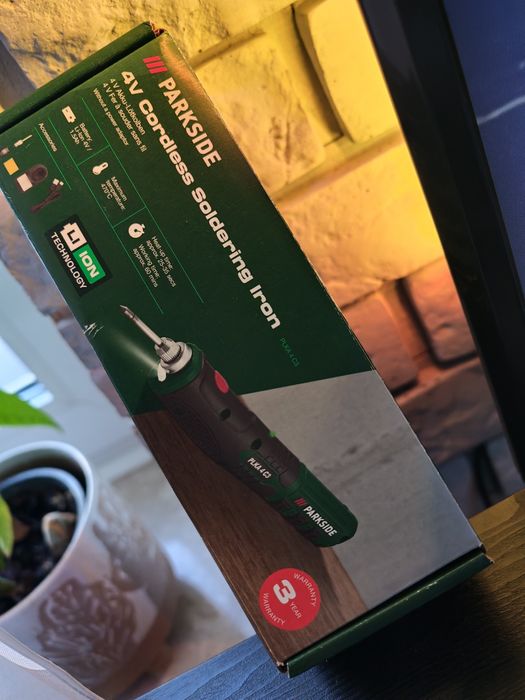 Lutownica, Lidl, parkside, akumulatorowa, akumulator, gwarancja