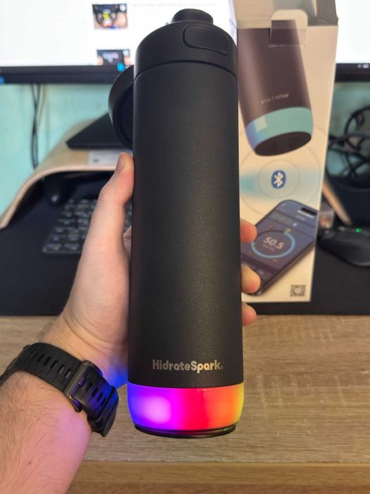 HidrateSpark PRO 2 621 мл розумна пляшка Bluetooth + коробка