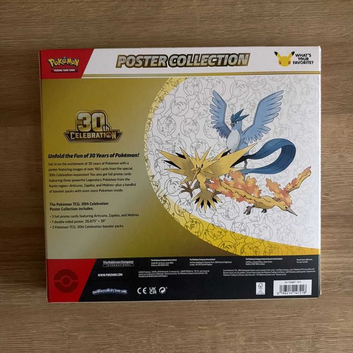 Pokemon 30th Celebration Poster Colection