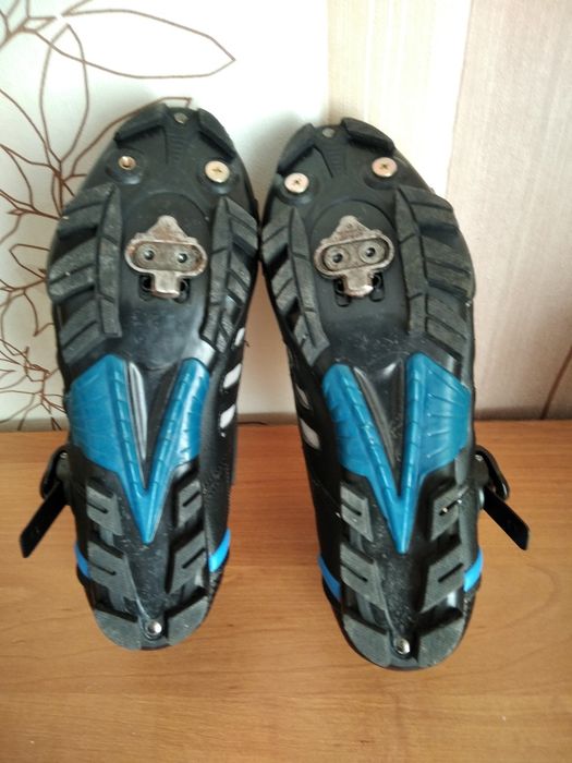 【btsk】 Buty rowerowe SPD Birk 39(25.0) z blokami Shimano SM-SH 51