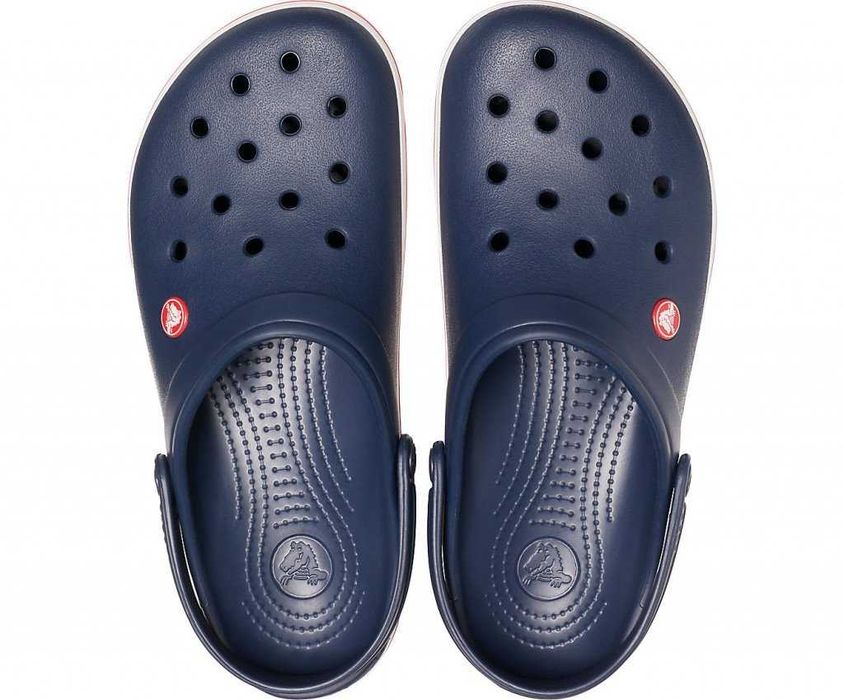 CROCS Crocband Navy Темно-синий/белый кроксы сабо 36-44р