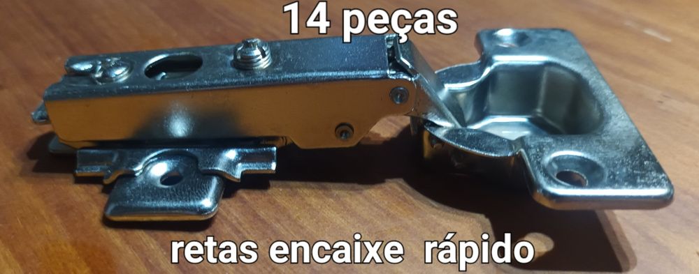 Dobradiças retas para móveis