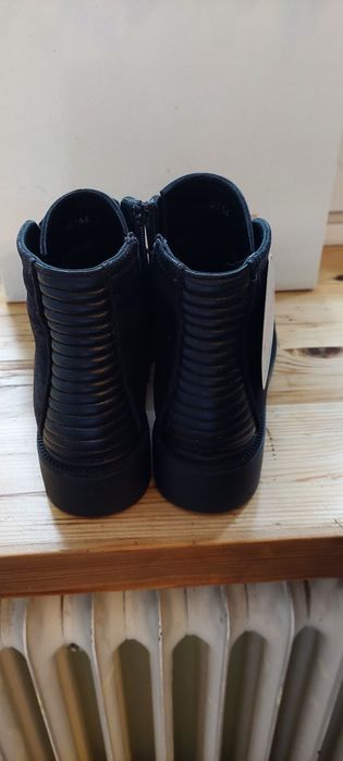 Skórzane sztyblety, botki Italia Mario Bolucci