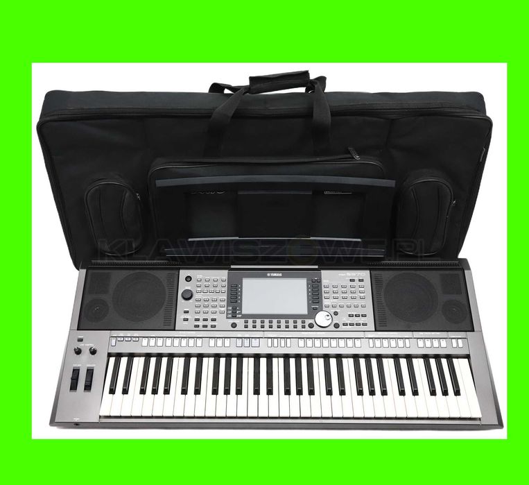 YAMAHA PSR-S970 + Pokrowiec | Flagowy keyboard , aranżer z seri S | Mały TYROS 5 | Odtwarzacz Mp3 | Wave | Duży Ekran | Wyjście Video