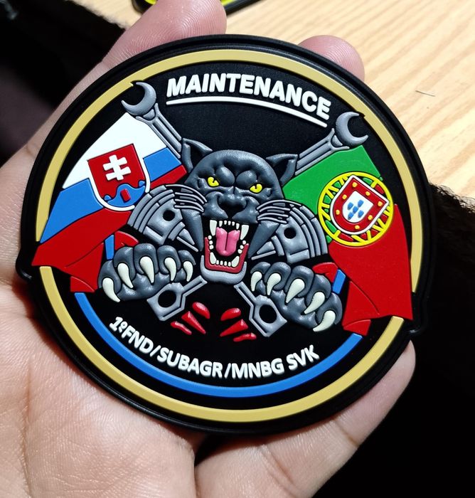 Patch personalizado em PVC