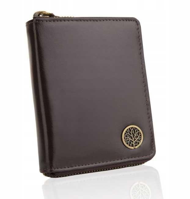 Betlewski portfel skóra naturalna brązowy BPM-BF-76 -mężczyzna ttst383