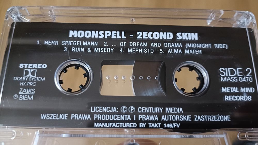 (MC) Moonspell - Second Skin