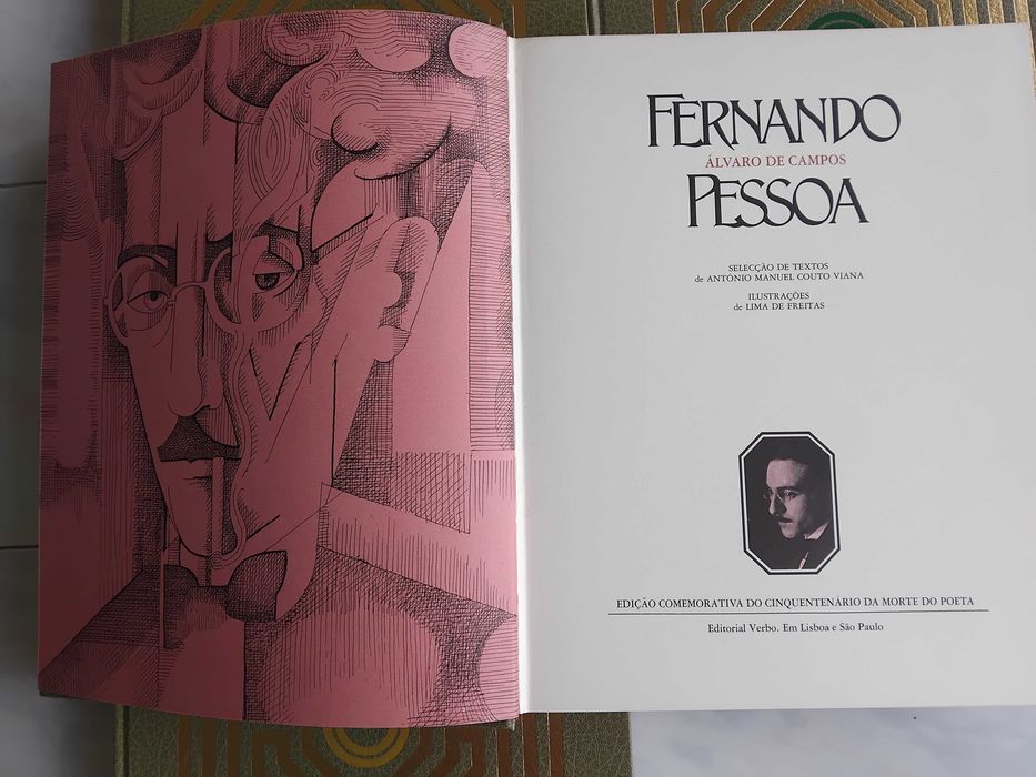 4 Livros de Poesia Portuguesa: 50 Anos da Morte de Fernando Pessoa