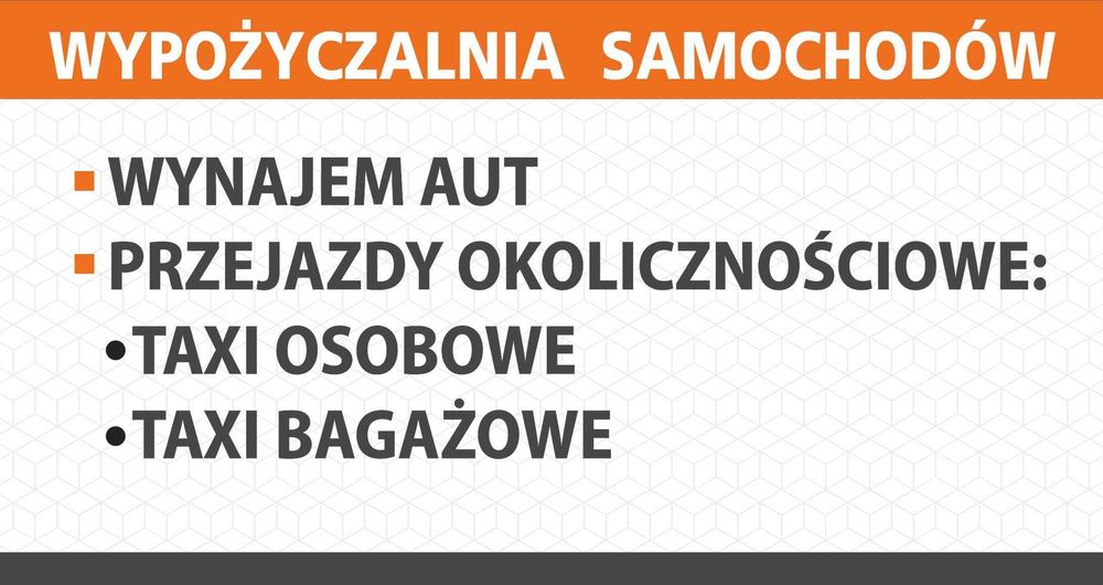 Wynajem samochodu, auta na wynajem, Wypożyczalnia samochodów