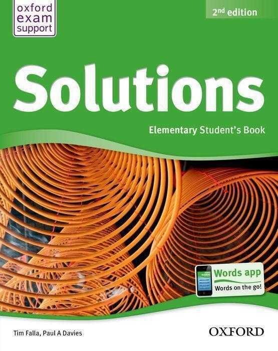 Книга Solutions. Elementary. Student's Book 2 nd edition Оригінал