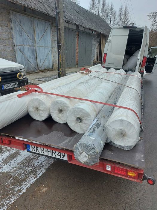 NAJSILNIEJSZA Geowłóknina drogowa do 6m 400g POLIPROPYLEN