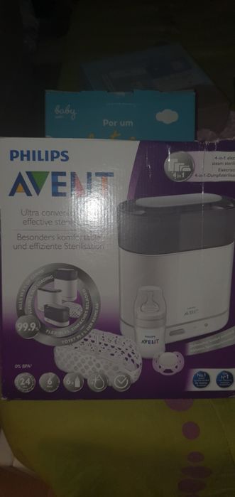 Esterilizador de biberãos e chuchas