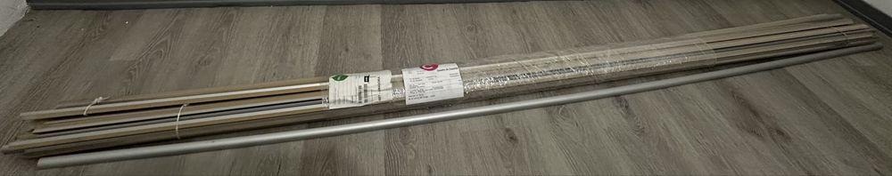 Moldura 1/4 cana em cizento  12X12X2400MM