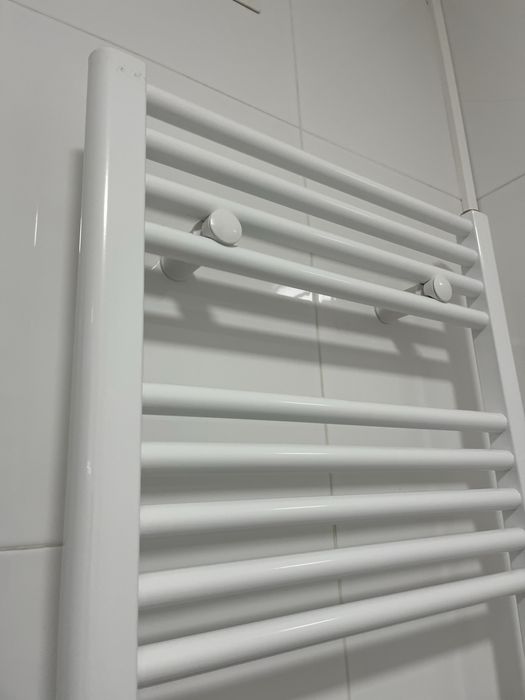 Toalheiro com ligação a gás