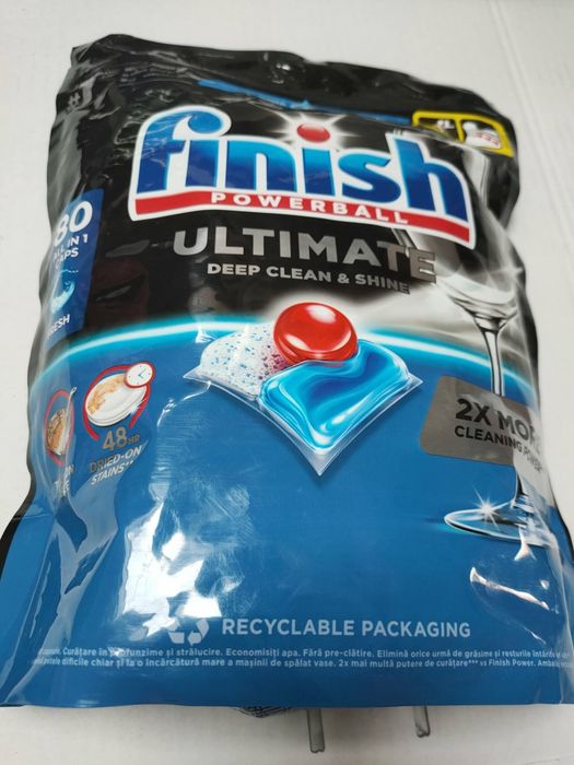 Kapsułki do zmywarki Finish 80 szt. powerball ultimate deep clean & shine