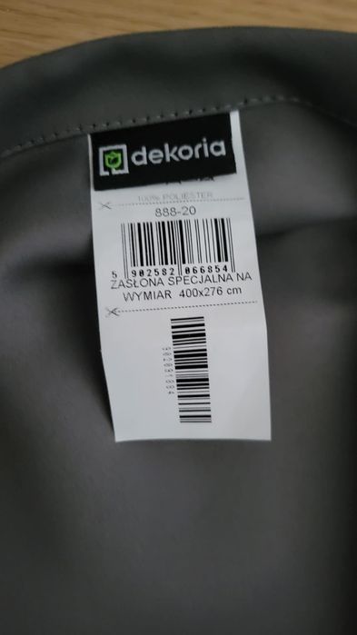 Zasłony na haczykach flex, blackout Dekoria
