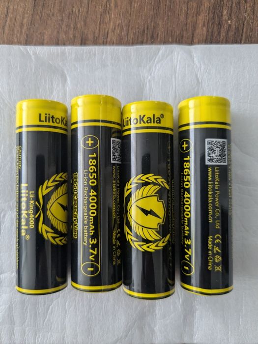 Акумулятор 18650 Liitokala Lii-king4000