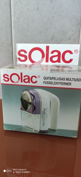 SOLAC - máquina de borbotos a pilhas